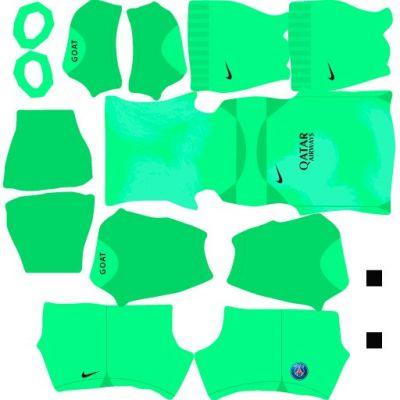 Aquí tienes los uniformes del PSG para Dream League Soccer