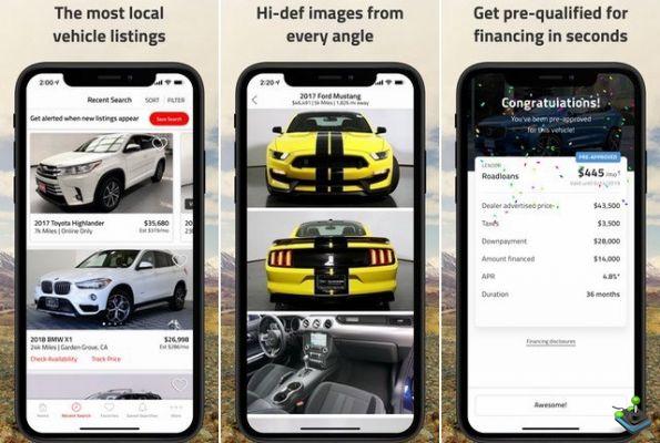 Las mejores aplicaciones de compra de automóviles para iPhone