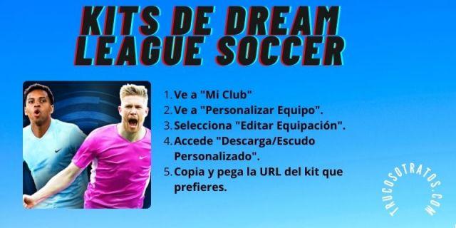 Todos los kits de Dream League Soccer